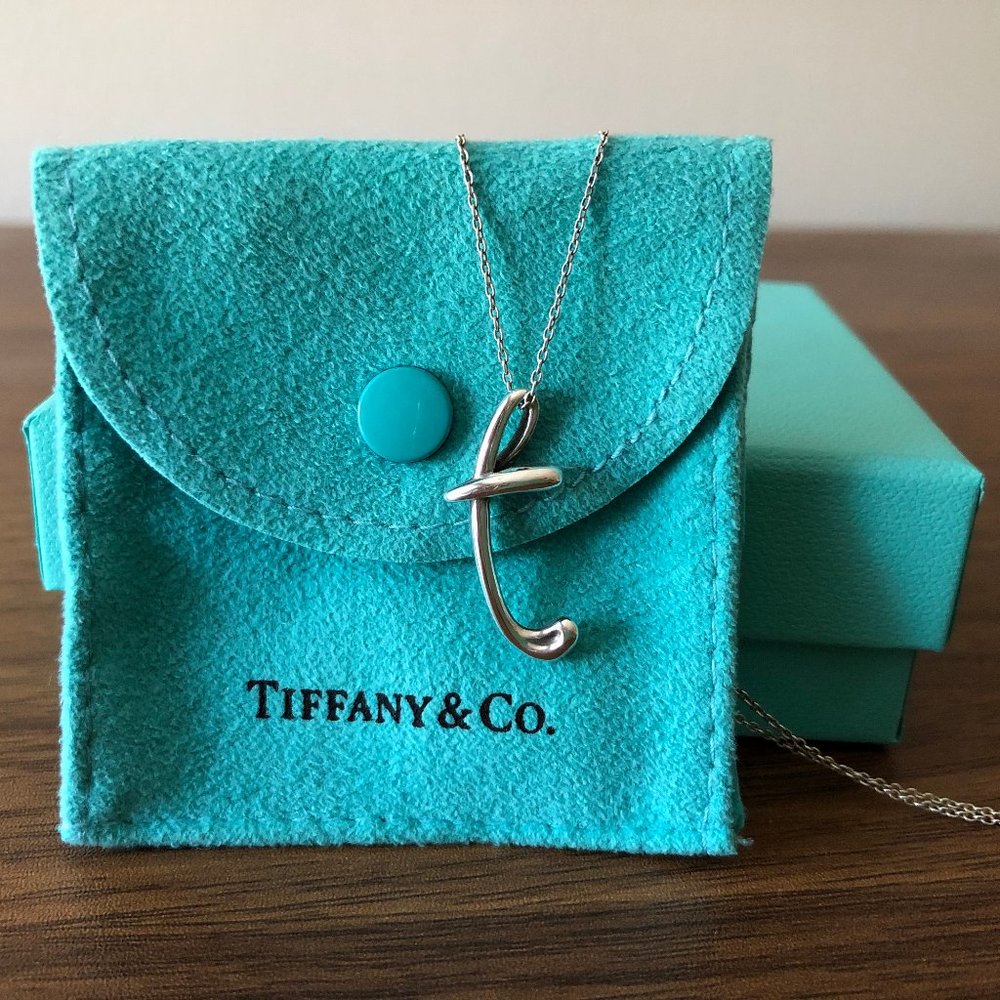 Tiffany & Co. Elsa Peretti® Letter "T" Necklace